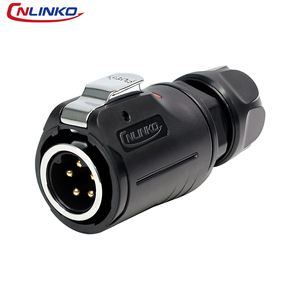 Cnlinko LP24 loạt Thông tư điện 5 Lõi dây cáp đồng nối 5 pin 25A <span class=keywords><strong>k</strong></span>ết nối điện - Product Image 5