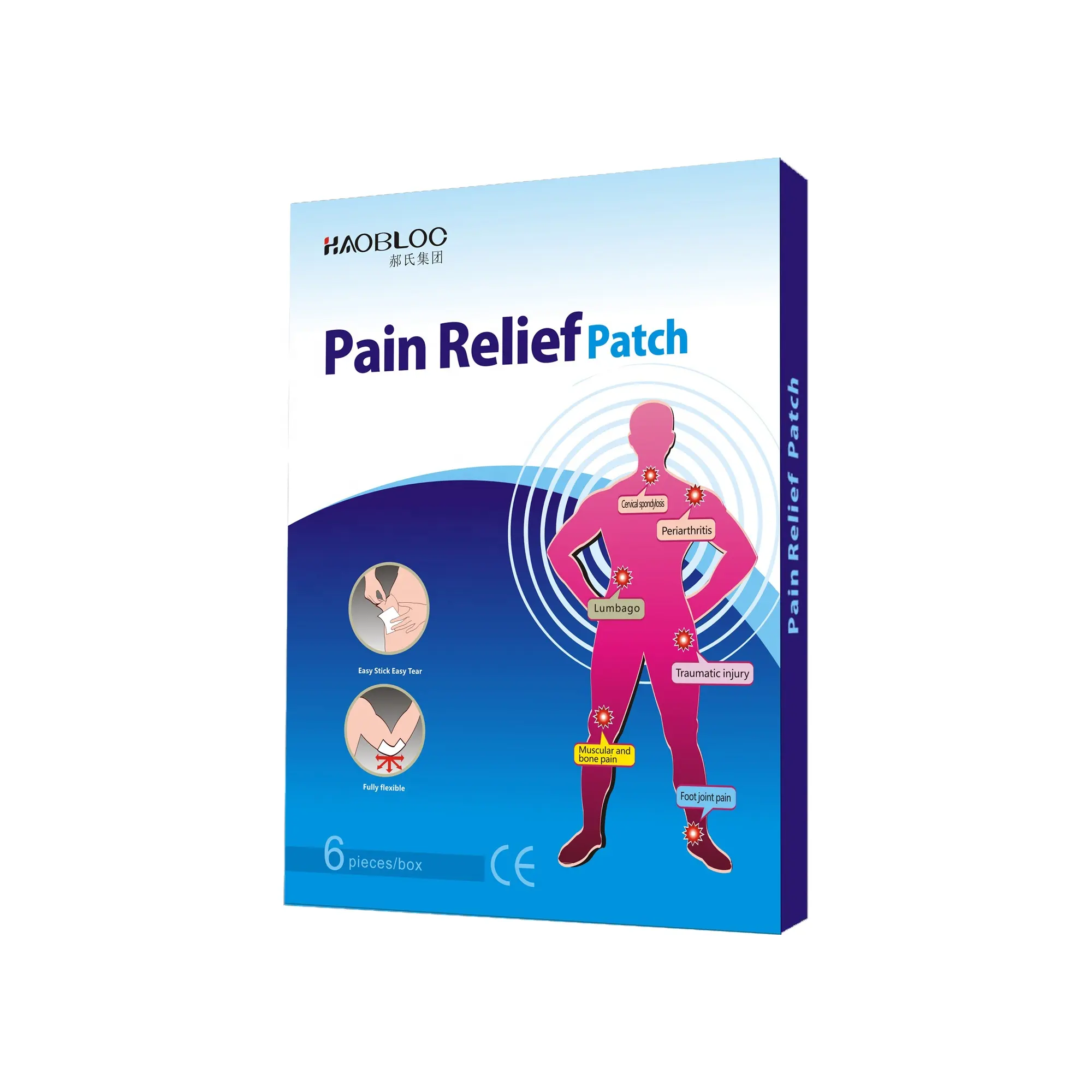 चुंबकीय प्लास्टर/दर्द घुटने मांसपेशियों में तनाव और पीठ दर्द से राहत स्टीकर