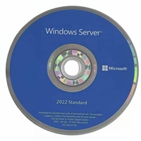 Pour serveur 2022 Enterprise Standard 64 bits DVD, emballage complet, clé à vie incluse, 16/24 cœurs, garantie de 12 mois