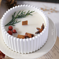 Vela aromática botánica en tarro de yeso al por mayor con mecha de madera, aromas variados, logotipo personalizado, OEM, etiqueta privada, regalo decorativo