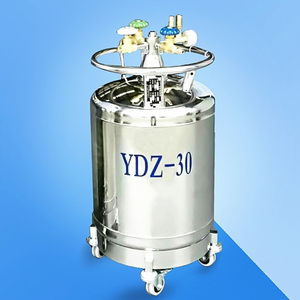 Contenedores Criogénicos de Nitrógeno de Baja Tasa de Evaporación YDZ-300, Contenedor de Nitrógeno Líquido Criogénico Autopresurizado de 300L - Product Image 3