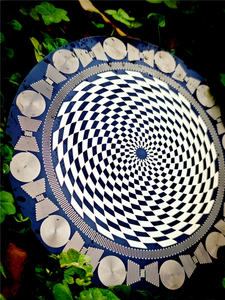 Ithal bakır kristal demanyetizasyon şarj Mwo polarize disk çok frekanslı dalga osilatör meditasyon Emf koruma - Product Image 4