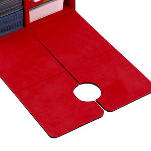 Cuero personalizado MTG Commander <span class=keywords><strong>Deck</strong></span> Box Cards <span class=keywords><strong>Deck</strong></span> Game Box tiene capacidad para 100 tarjetas de doble manga adecuadas - Product Image 2