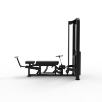 Extension triceps inclinable ergonomique de haute qualité à charges réglables en acier, personnalisable pour l'entraînement de force