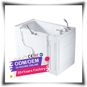 आधुनिक थोक फ्रीस्टैंडिंग हाइड्रोथेरेपी बस्लपूल एक्रिलिक मालिश बाथरूम बुजुर्ग लोगों के लिए टब में चलना - Product Image 1