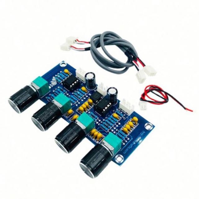 NE5532 Tone Board Preamp Pre-amp With Treble Bass Volume Adjustment Pre-amplifier Tone Controller for Amplifier Board