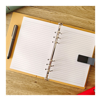 Carnet en cuir A5 personnalisé imprimé, best-seller 2026-2027, avec papier épais pour l'écriture et l'organisation des tâches des étudiants