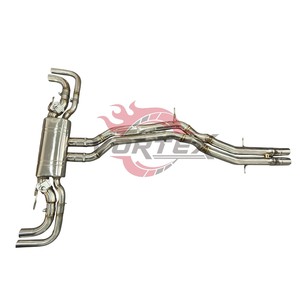 ท่อไอเสีย Vortex Racing SS304 Valvetronic สำหรับ Audi RSQ8 V8 4.0T ปี 2024 2025 รุ่น Performance Catback Muffler ใช้ได้กับปลายท่อเดิม - Product Image 2