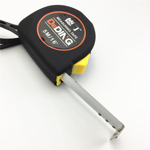 Ruban à mesurer rétractable en acier inoxydable <span class=keywords><strong>double</strong></span> face en plastique ABS avec logo personnalisé en gros, 16 pieds, 25 pieds, échelle métrique - Product Image 4
