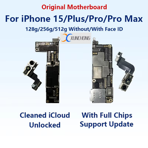 Carte mère d'occasion débloquée <span class=keywords><strong>iCloud</strong></span> avec Face <span class=keywords><strong>ID</strong></span> pour <span class=keywords><strong>iPhone</strong></span> 15 Pro Max 512 Go RAM 1 To ROM - Product Image 2