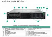Servidor en Rack HPE ProLiant DL380 Gen11 DL380 Gen10 DL380 Gen10 Plus DL380 Gen12 2U Gen10, Almacenamiento para Servidor en Rack para IA, Datos y Nube