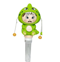 Bâton à bulles bébé hochets dessin animé vague tambour jouets Musical Shaker visage changeant jouets éducatifs hochet tambour bulle baguette