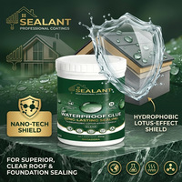 Colle liquide transparente imperméable pour rebords de fenêtre de salle de bain – Matériau anti-fuite et anti-infiltration