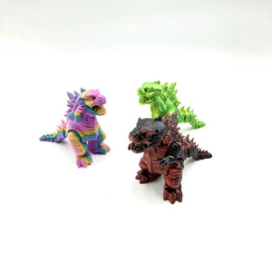 Figurine 3D Imprimée Multicolore, Jouet de Bureau Créatif avec Queue Articulée, Objets de Collection Originaux et Peculiaires pour les 15 ans et plus - Product Image 2