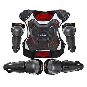 Traje de Protección para Motocicleta para Niños en Diferentes Colores, con Protección para Rodillas, Codos y Brazos, Accesorio Protector para Jóvenes y Adolescentes para Montar en Moto o Patinar - Product Image 1