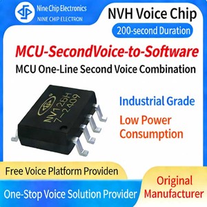 Puce sonore économique série NV128H, puce de lecture vocale, fabrication OEM, puce vocale basse consommation pour concentrateur d'oxygène - Product Image 5
