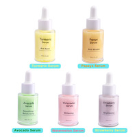 Sérum de vitamine C 100% naturel, hydratant et blanchissant, pour visage, étiquette privée, avec extrait de fruits, de lait, vente en gros, 10 ml