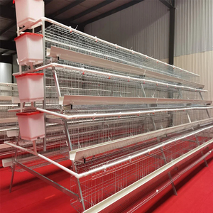 Jaula para Gallinas de Alta Calidad con Nuevo Diseño de 3 Niveles Tipo A, Jaula para Pollos, Equipo para Aves de Corral, Cría de Pollos - Product Image 3