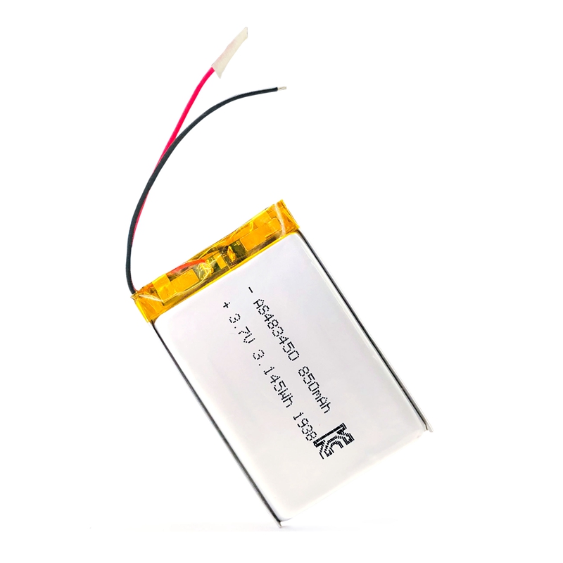 483450 Lithium-Polymer 3.7V 850mAh Li-Po Battery for Portable Audio & Video Equipment