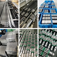 Rail de guidage linéaire série EG20 de 20 mm avec bloc de guidage linéaire EGH20CA et curseur à roulement pour machine de gravure CNC
