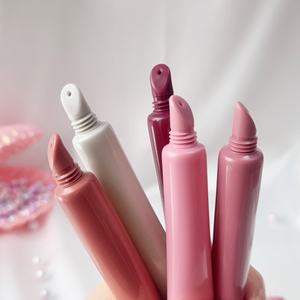 Nuovo Design balsamo per le labbra spremere il tubo crema per la cura della pelle 10ml tubo di plastica morbida imballaggio contenitori spremitura vuoti - Product Image 3