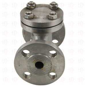 Válvula de Retención de Acero Fundido Shanghai Meili De H41H DN80 3 Pulgadas para Agua a Temperatura Normal con Sello de Goma - Product Image 3