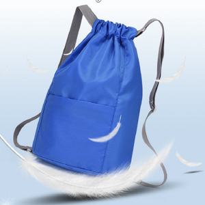 Bolsa de Zapatos Deportiva Impermeable, Portátil, Unisex, de Moda, para Gimnasio y Viajes, con Cordón, Mochila Deportiva Oxford con Bolsillo con Cremallera y Forro de Poliéster - Product Image 3