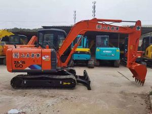 Mini-excavatrice d'occasion Hitachi ZX60 multifonctionnelle d'origine 6 tonnes Hitachi Zaxis 60 - Product Image 6