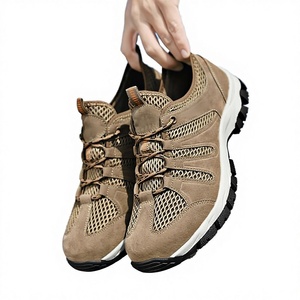 <span class=keywords><strong>รองเท้า</strong></span>เดินป่าผู้ชายสำหรับฤดูใบไม้ผลิ ฤดูร้อน ฤดูใบไม้ร่วง แบบมีไฟ กันลื่น ระบายอากาศได้ดี น้ำหนักเบา เหมาะสำหรับวัยกลางคน - Product Image 1