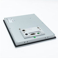Dispositivo de Automatización Industrial con Pantalla Táctil HMI MCGS, Carcasa de Aluminio y Resolución de 1024x600