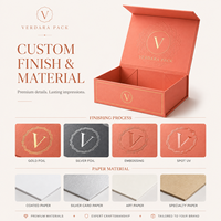 Caja de Regalo Magnética Plegable Ecológica Personalizada para Regalos Minoristas, Papel de Arte, Lámina Dorada, Fabricante OEM al por Mayor
