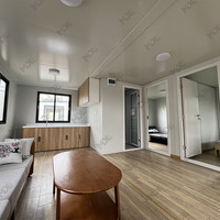 Maison conteneur moderne personnalisable avec 2 chambres à coucher Maison modulaire conteneur de luxe de 20 pieds 40 pieds