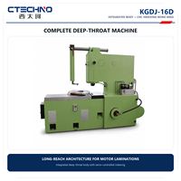 Máquina de Ranurado de Alta Precisión CNC de Garganta Profunda CTECHNO para la Fabricación de Núcleos de Motores Eléctricos