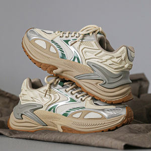 Zapatillas Deportivas con Cordones y Suela Gruesa Estilo Mecha de Serpiente de Cascabel Americana 2025, para Hombre y Mujer, Otoño - Product Image 2