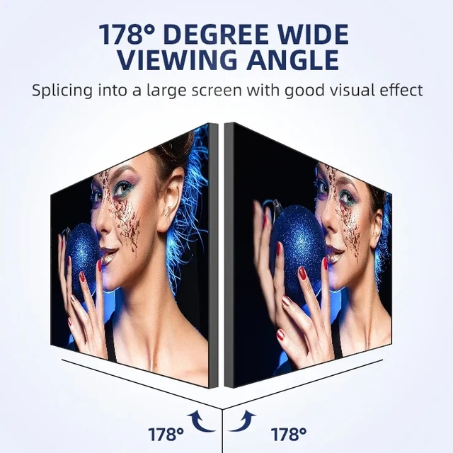 4K Giant HD Indoor LED Full Color Video Wall Display Screen Fine Pitch P1.86 HDR Support 5-Year Warranty IP65 Waterproof 3840Hz