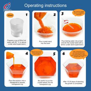 Chengji découverte cristal kit <span class=keywords><strong>de</strong></span> culture bricolage à la main observation éducative lampe led STEM jouet expériences scientifiques pour les enfants - Product Image 4