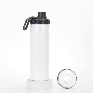 Blank 20oz Straw Sublimation Cup Double Vacuum Camping Travel Custom Pattern <b>Water</b> Cup <b>Bulk</b> - Product Image 2