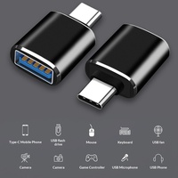 Adaptador OTG Universal Tipo C, Conversor USB 3.0 Modelo BF-G543-01 para Teléfono, Ratón, Teclado, Memoria USB, Lector de Tarjetas