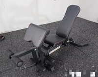 Banc de musculation multifonctionnel réglable inclinable et déclinable pour curls, extensions de jambes, à charges, pour usage domestique et commercial