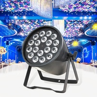 18*10W RGBW Pleine couleur 4 en 1 Lumières LED Par pour scène pour fête Bar KTV Club Événements de Noël
