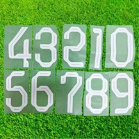 Autocollants thermiques DTF personnalisés en gros de haute qualité pour vêtements, maillots, logos, numéros de football, impressions sur tissu, transferts d'images