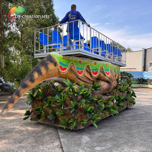 Parc à thème de dinosaures simulation de voiture de dinosaure bus touristique de dinosaure installations de divertissement de Jurassic Park - Product Image 1