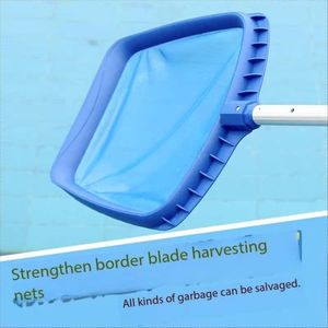 Handheld Plastic <span class=keywords><strong>Leaf</strong></span> Rake Skimmer <span class=keywords><strong>Net</strong></span> <span class=keywords><strong>Pool</strong></span> Reinigungs zubehör Ausrüstung für Schwimmbad - Product Image 6