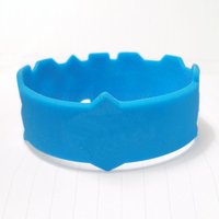 Fabricant de bandes élastiques en caoutchouc colorées moulées, bracelet en silicone personnalisé