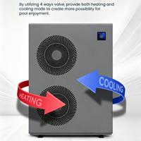 Pompe à chaleur pour piscine à microprocesseur, contrôle numérique, économie d'énergie, chauffe-eau pour piscine