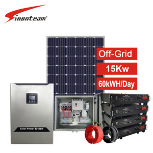 Sistema solar fuera de la red 15KW Energía solar completa fuera de la red Almacenamiento de energía OEM Logotipo personalizado - Product Image 4