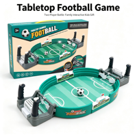 Mini jeu de football de table portable, jouet de combat de football de bureau, matériau ABS, jeu interactif parent-enfant, jeu de compétition pour enfants