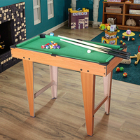 Mini billard billard billard table de billard pour enfants vente en gros usage domestique table de jouets de football avec balles