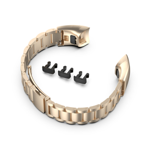 Bracelet de montre en acier inoxydable Eraysun <span class=keywords><strong>Honor</strong></span> <span class=keywords><strong>Band</strong></span> <span class=keywords><strong>3</strong></span> Bracelet en métal pour montre intelligente Huawei - Product Image 2