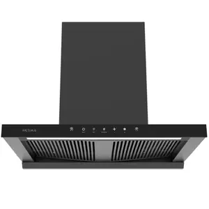 KITCHEN RANGE HOOD WITH BOAT FILTER AND SUPER EXTRACTION POWER SILENT MOTOR SMART AUTO HEAT CLEANING